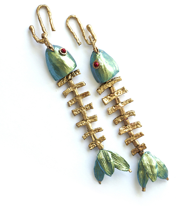 Go Fish Earrings