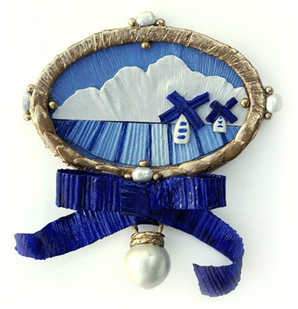 Delft Brooch